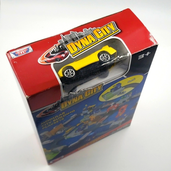 Dyna City Modular City Building Playset Ice Cream Shop Ages 3+ - Picture 2 of 3